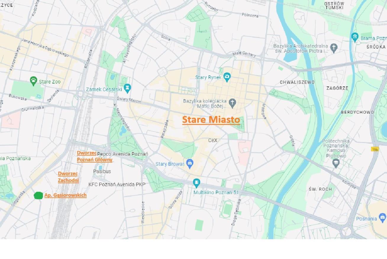 Apartament Fair Targi Dworzec Poznan Gasiorowskich Ngoại thất bức ảnh